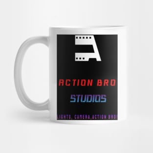 Film strip logo with new slogan Mug